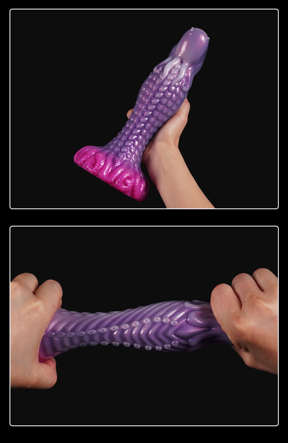 Universal for both men and women Liquid silicone Colorful Luminous Series
