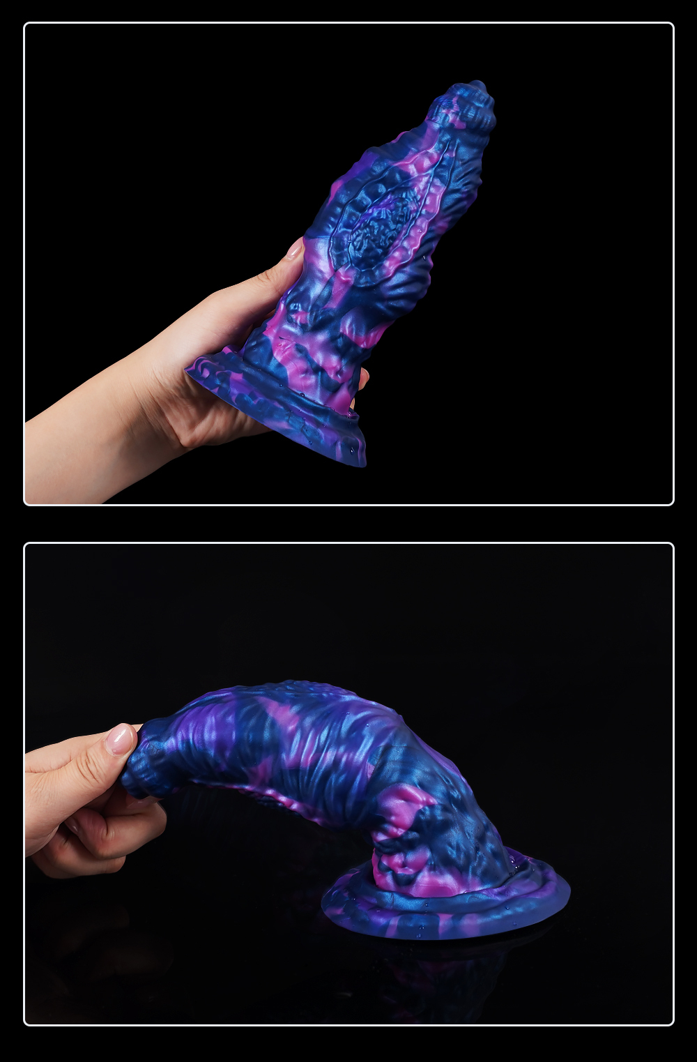 Universal for both men and women Liquid silicone Colorful Luminous Series Snail