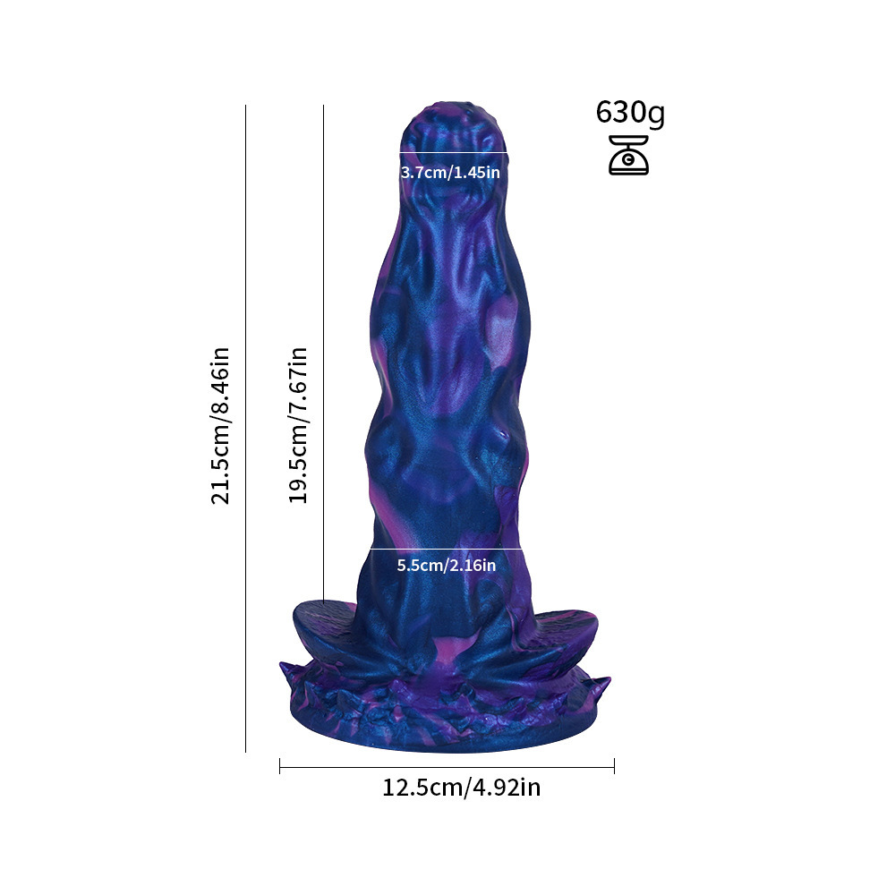 Universal for both men and women Liquid silicone Colorful Luminous Series Bald head