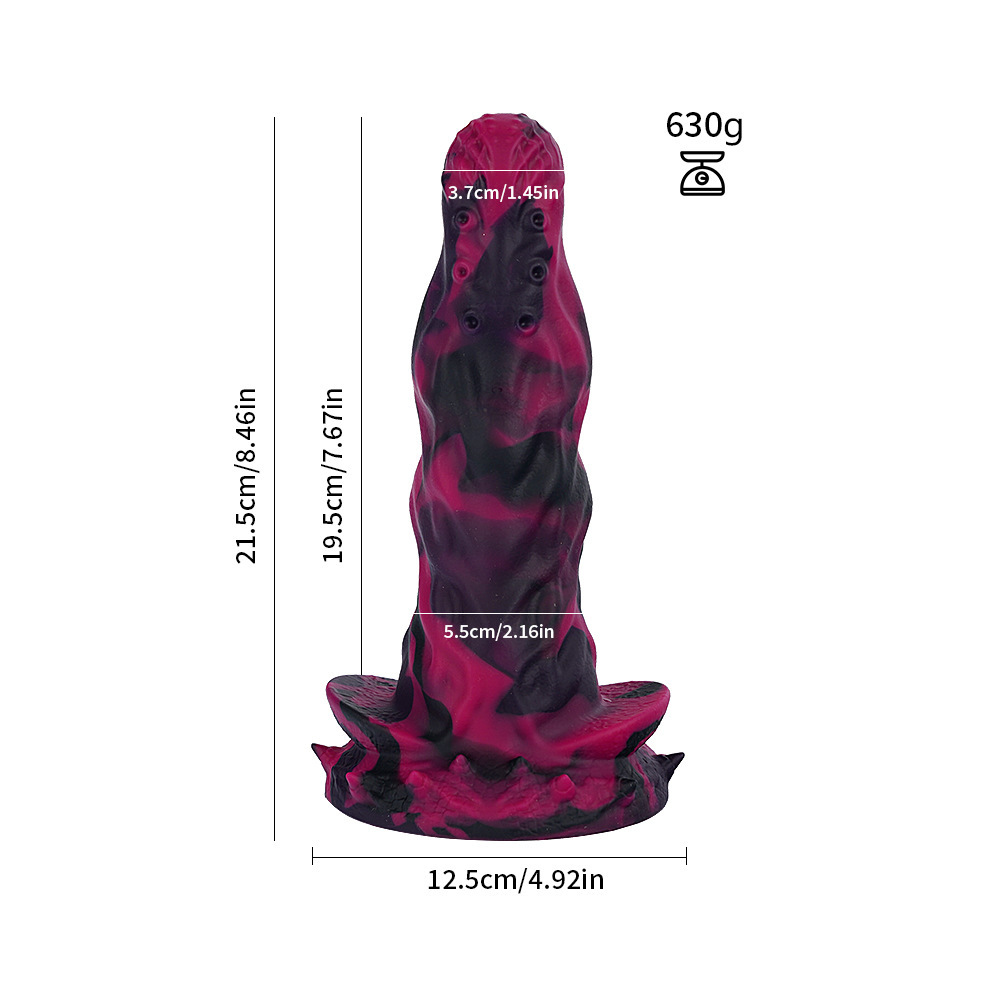 Universal for both men and women Liquid silicone Colorful Luminous Series Bald head