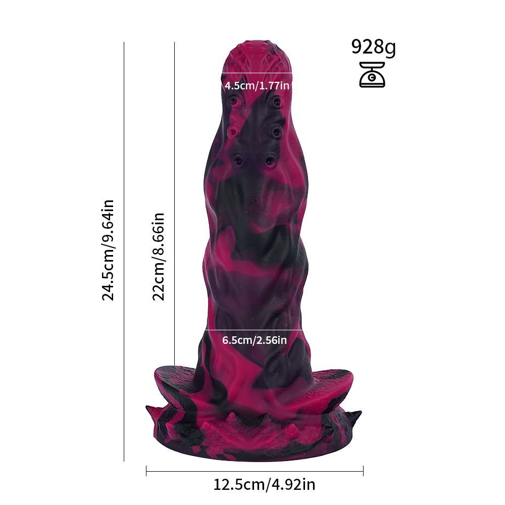 Universal for both men and women Liquid silicone Colorful Luminous Series Bald head