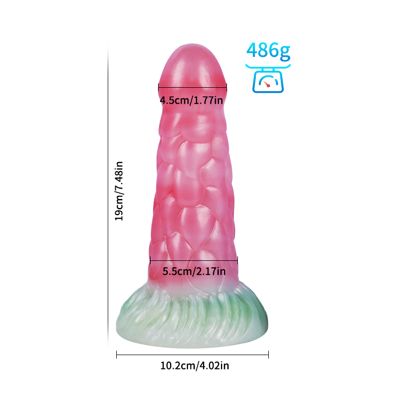 Universal for both men and women Liquid silicone Colorful Luminous Series