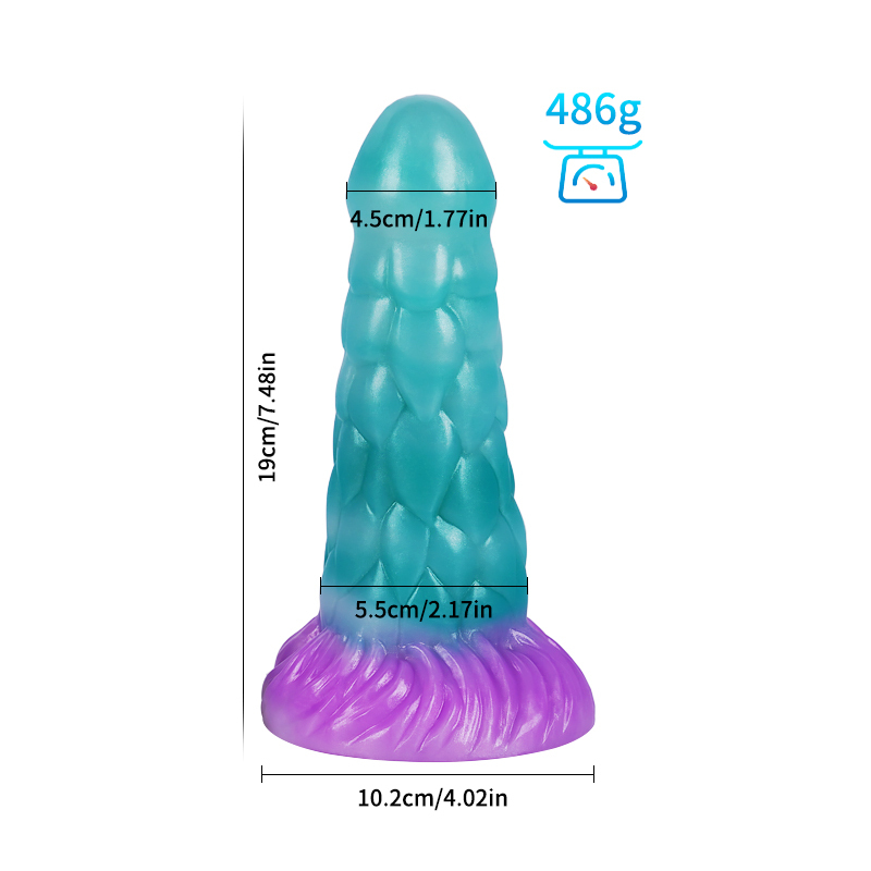 Universal for both men and women Liquid silicone Colorful Luminous Series