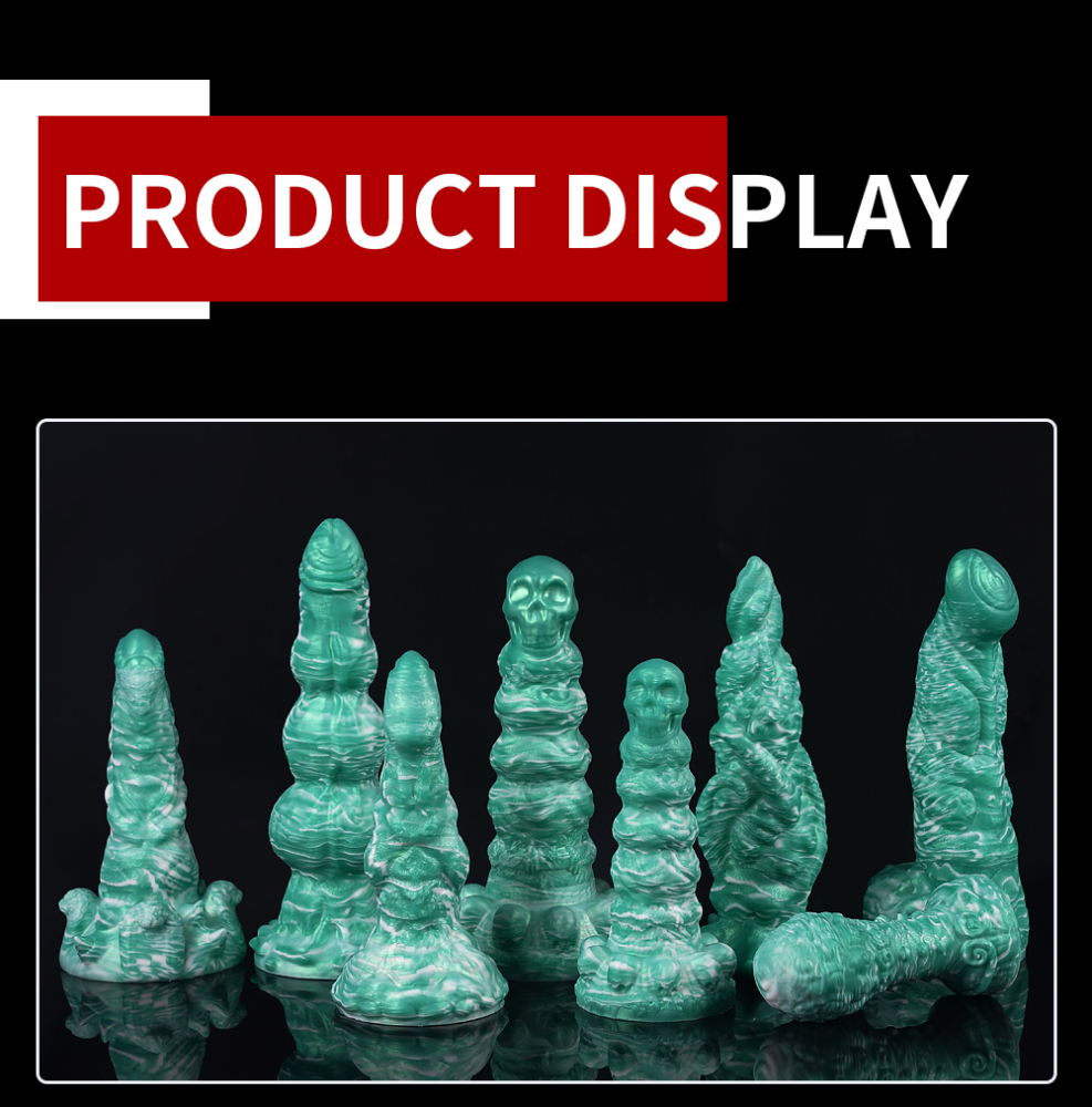Universal for both men and women Liquid silicone Colorful Luminous Series Jadeite Abyss Series