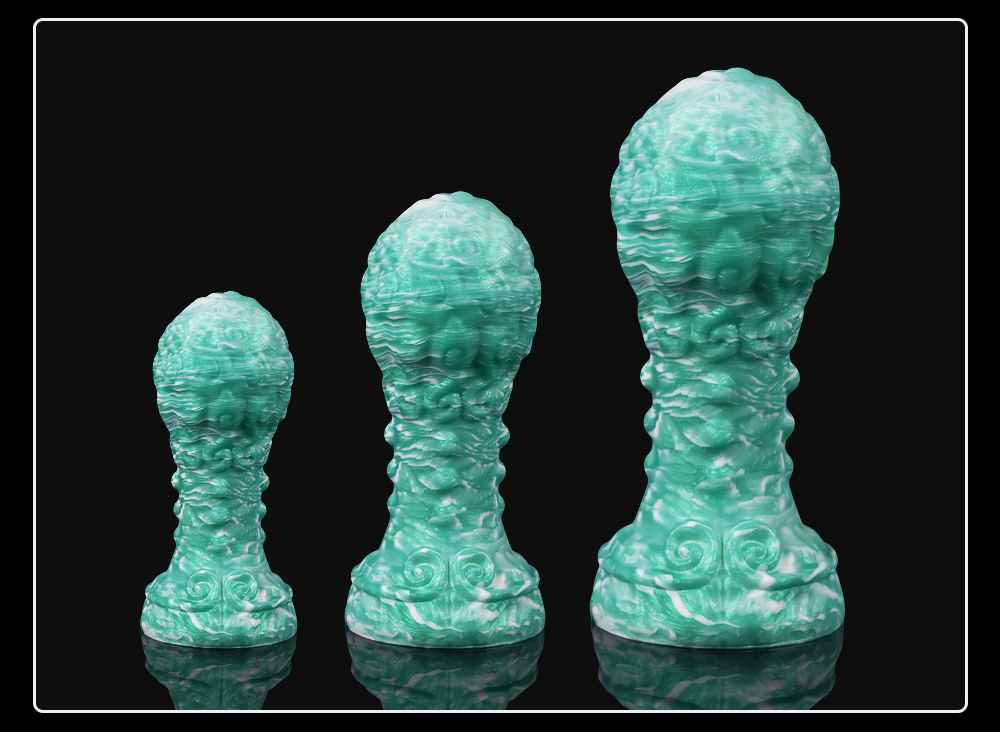 Universal for both men and women Liquid silicone Colorful Luminous Series Jadeite Abyss Series