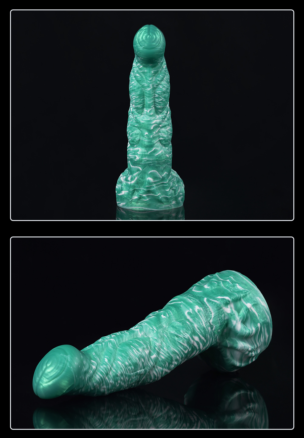 Universal for both men and women Liquid silicone Colorful Luminous Series Jadeite Abyss Series