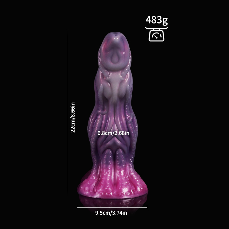 Universal for both men and women Liquid silicone Colorful Luminous Series