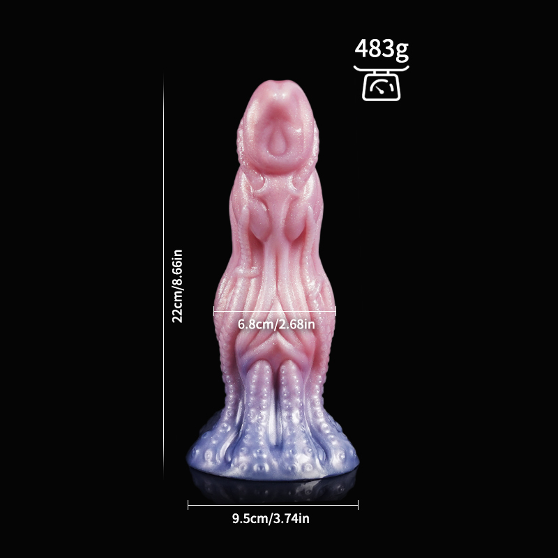 Universal for both men and women Liquid silicone Colorful Luminous Series
