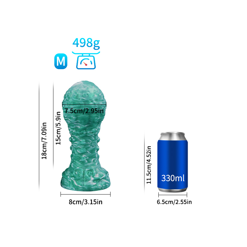 Universal for both men and women Liquid silicone Colorful Luminous Series Jadeite Abyss Series