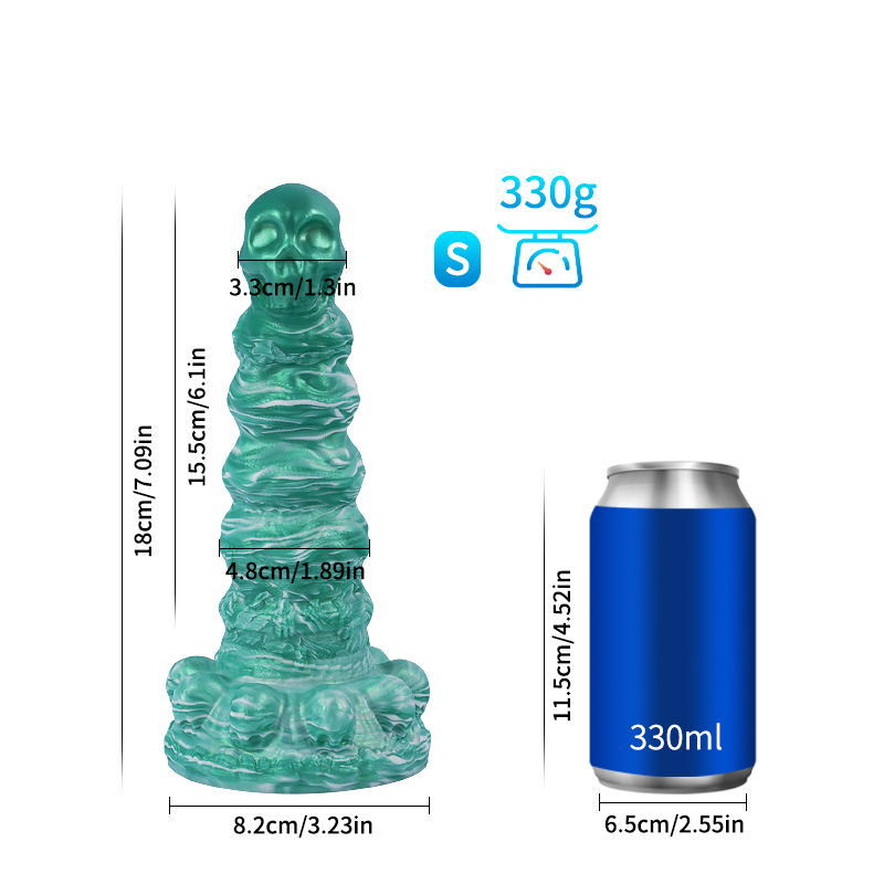 Universal for both men and women Liquid silicone Colorful Luminous Series Jadeite Abyss Series