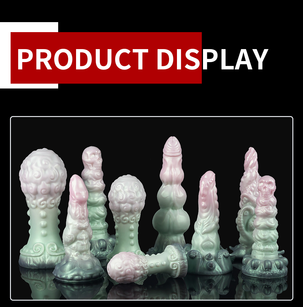 Universal for both men and women Liquid silicone Colorful Luminous Series Dream Series