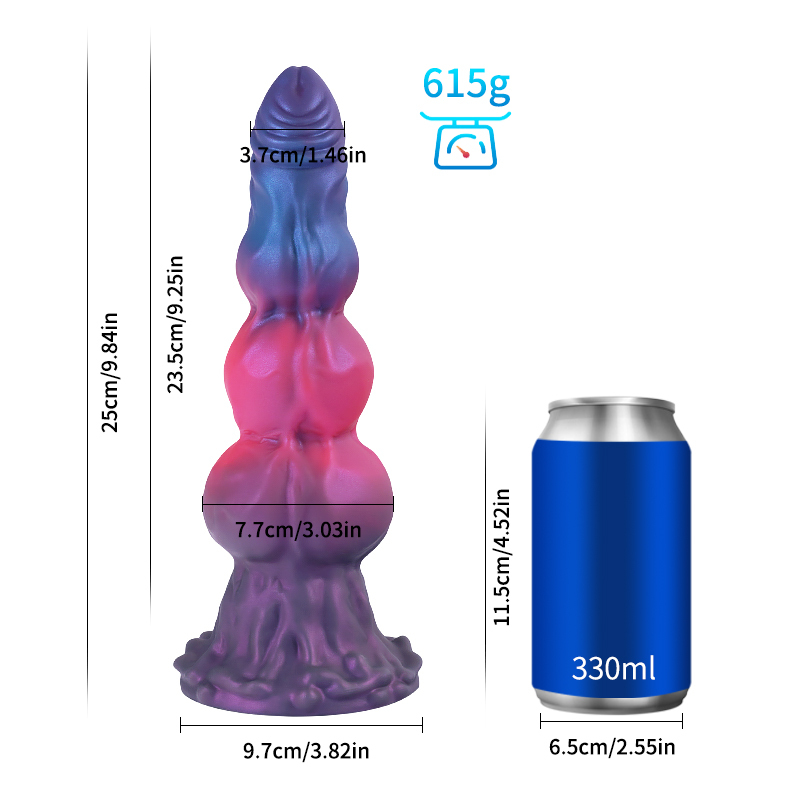 Universal for both men and women Liquid silicone Colorful Luminous Series