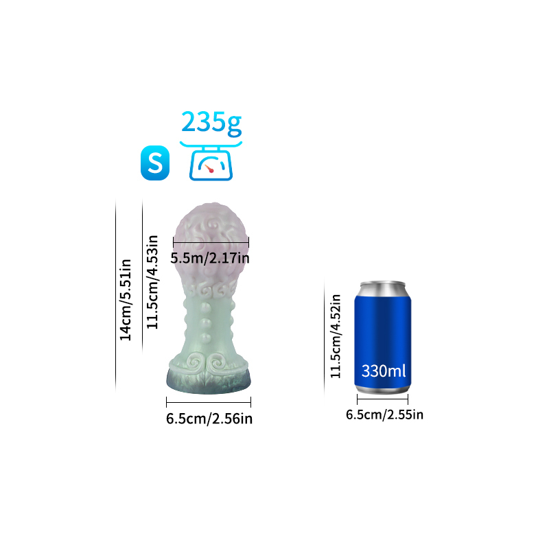 Universal for both men and women Liquid silicone Colorful Luminous Series Dream Series