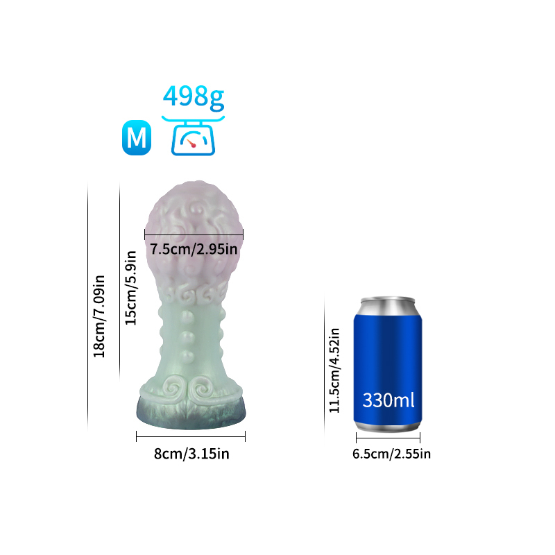 Universal for both men and women Liquid silicone Colorful Luminous Series Dream Series