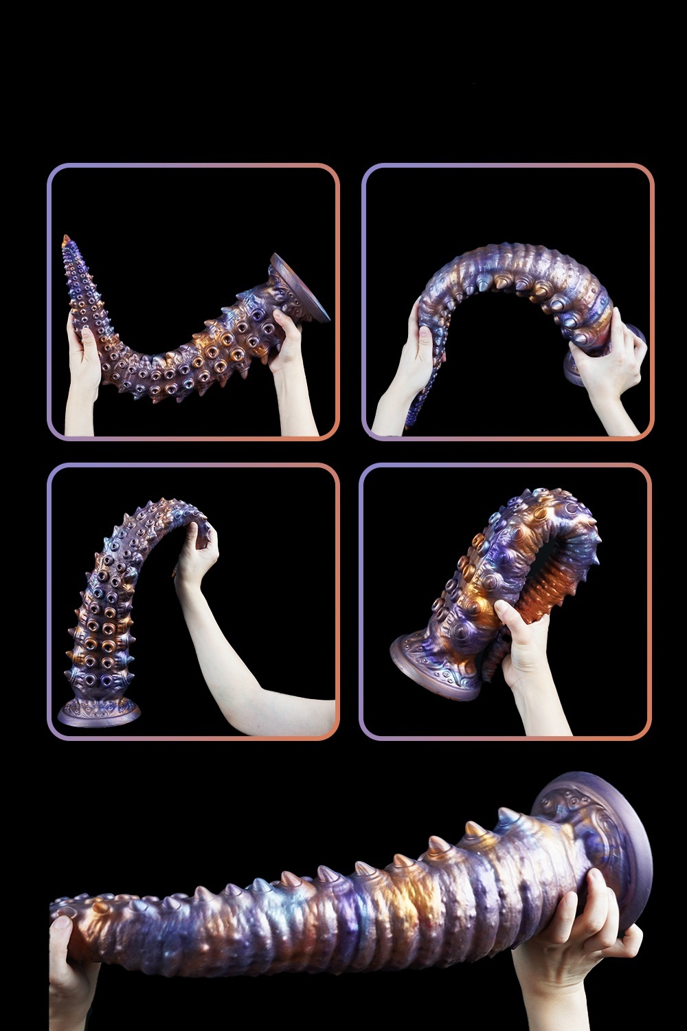 Universal for both men and women Liquid silicone Series Octopus