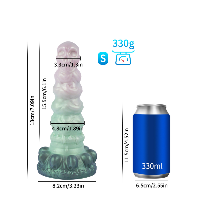 Universal for both men and women Liquid silicone Colorful Luminous Series Dream Series