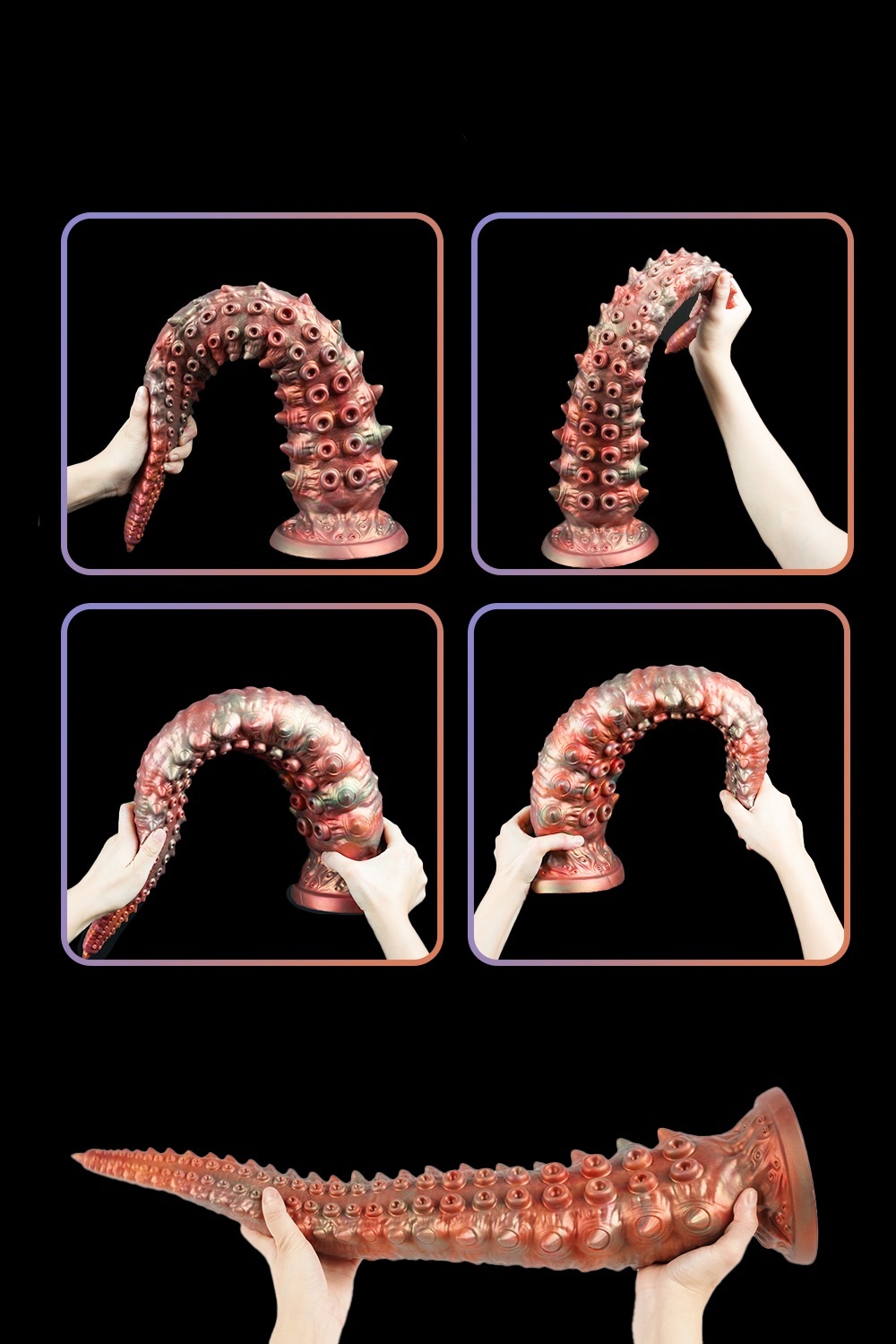 Universal for both men and women Liquid silicone Series Octopus