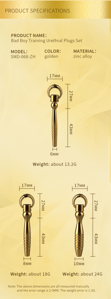 External urethral orifice needle for men