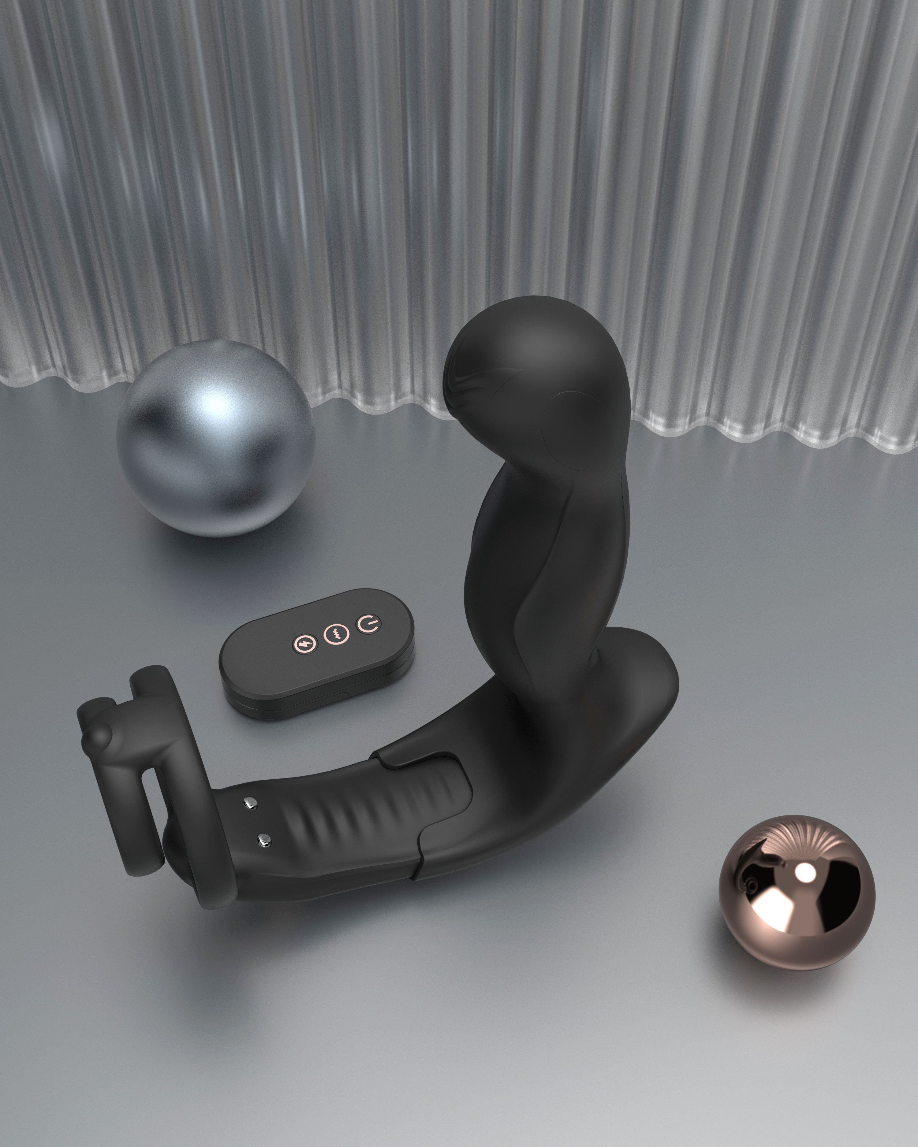 Spirit Snake Locking essence ring Anal plug Two-in-one