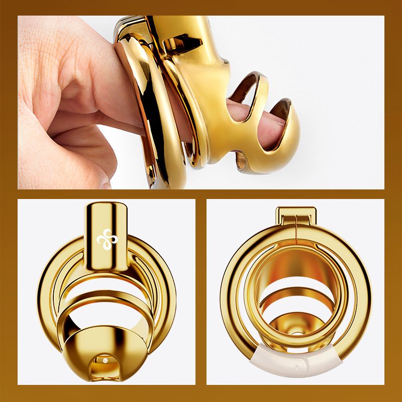 Rhinoceros horn penis lock