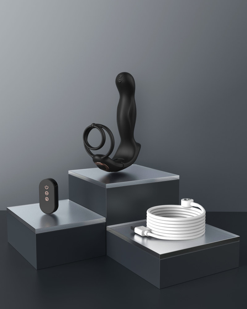 Spirit Snake Locking essence ring Anal plug Two-in-one