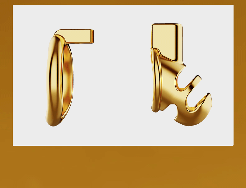 Rhinoceros horn penis lock