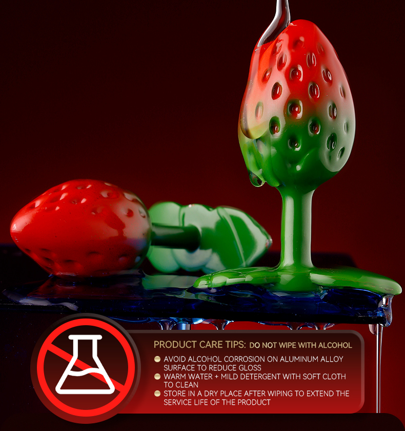 Strawberry anal plug