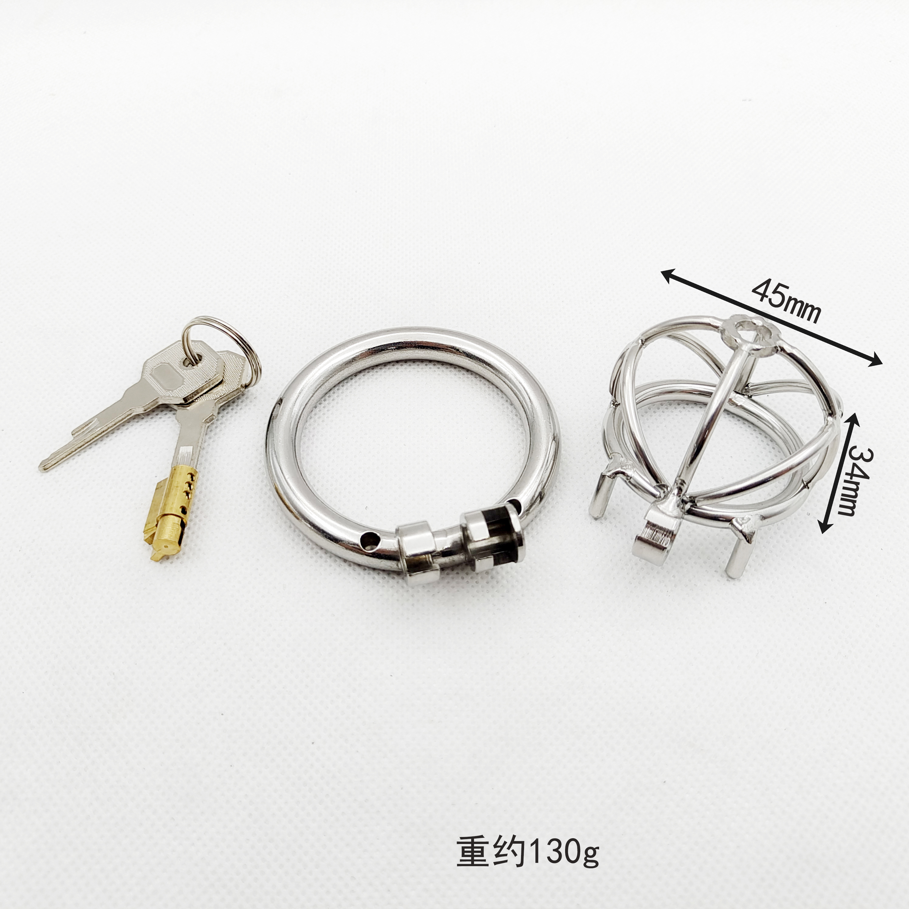 Male chastity lock Hidden lock