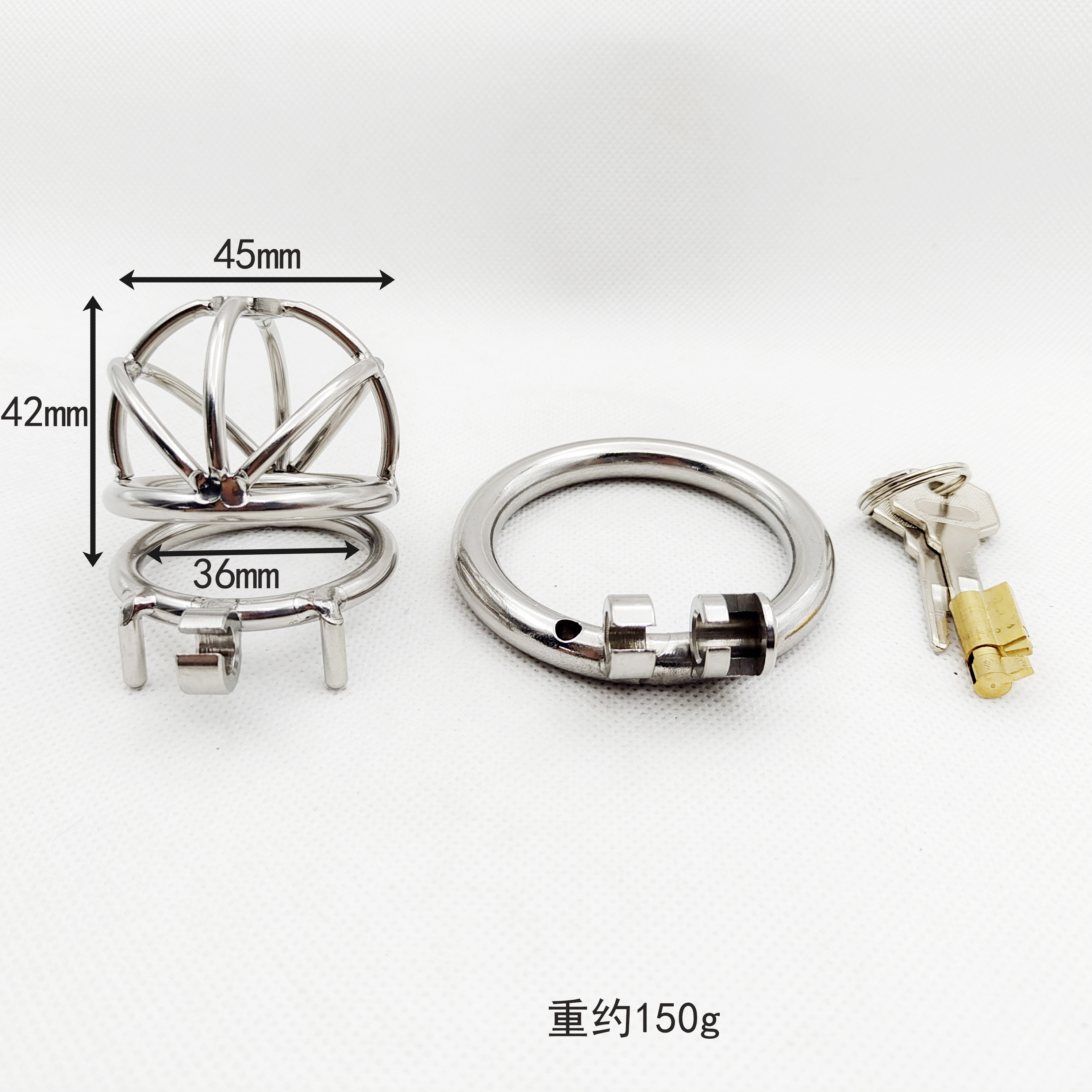 Male chastity lock Hidden lock