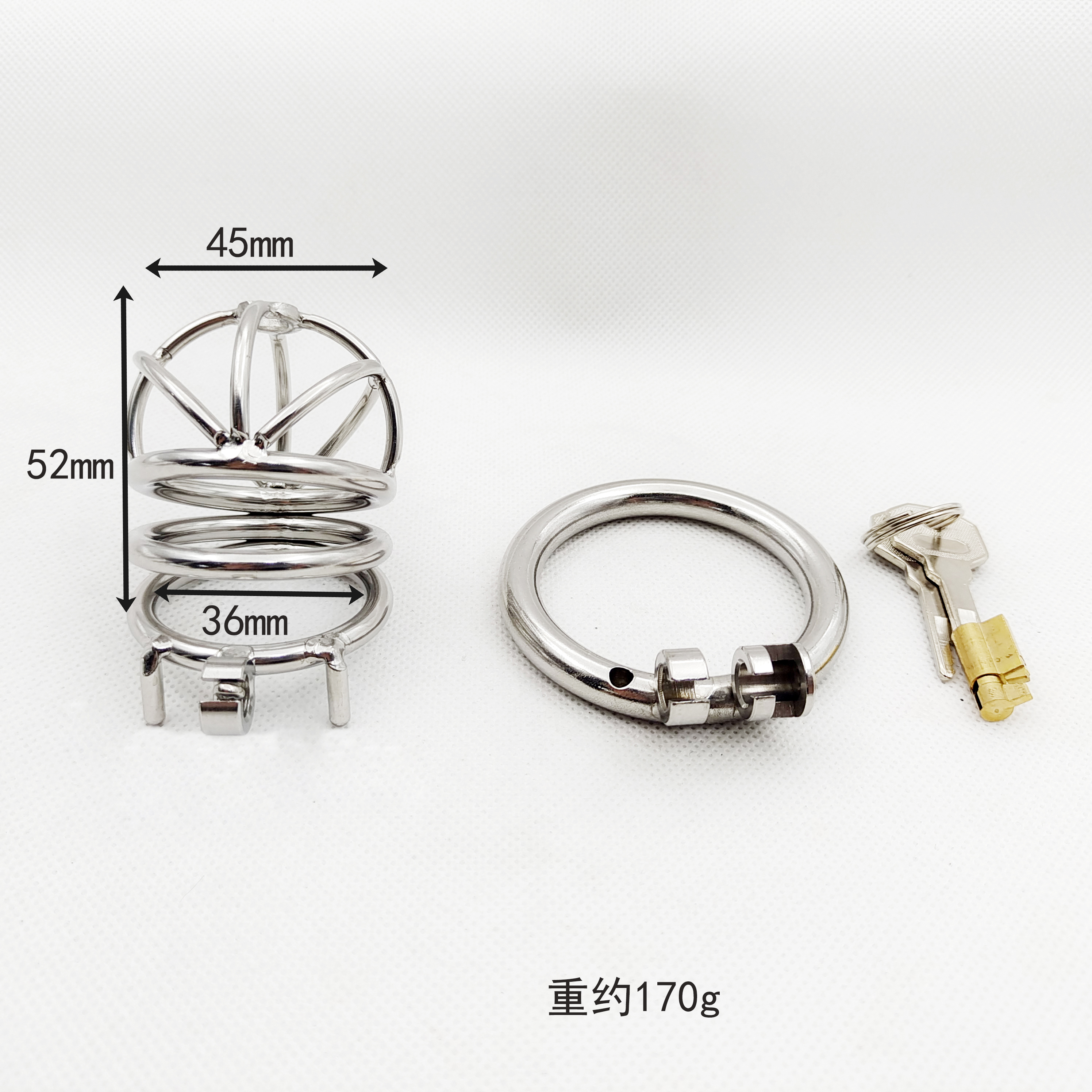 Male chastity lock Hidden lock