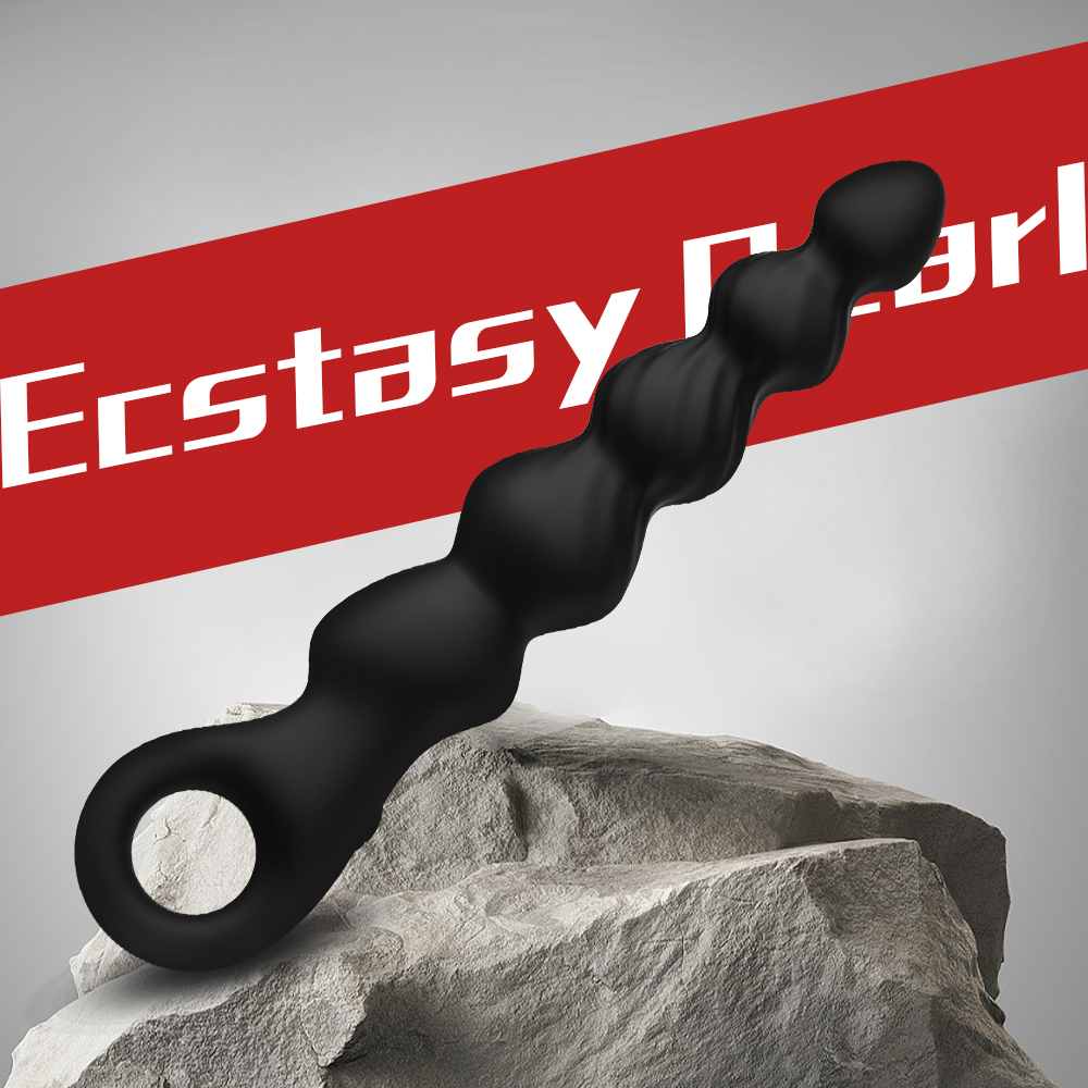 Anal bead massage stick