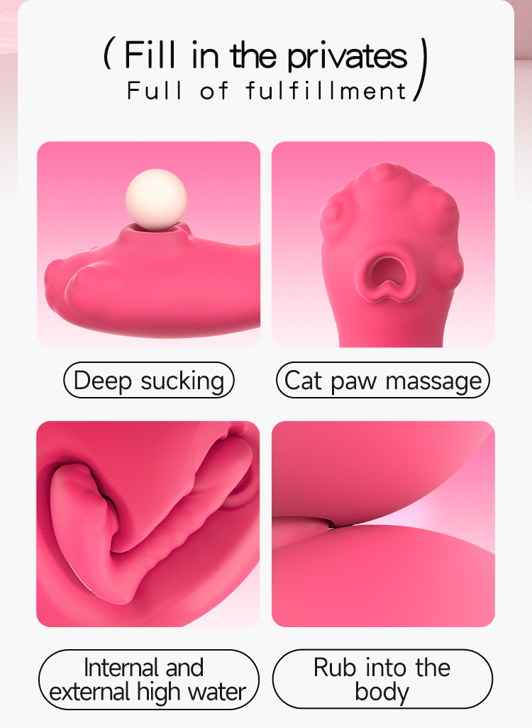 Cat paws that can suck