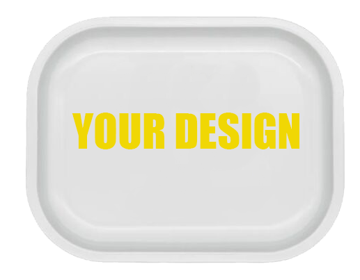Custom rolling tray
