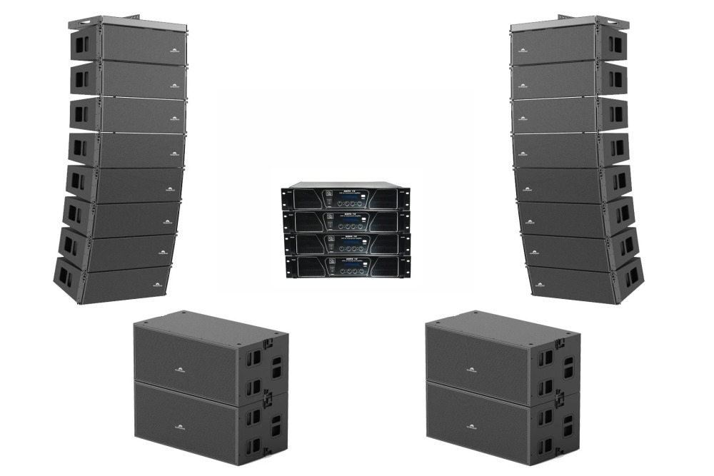 Venue Series 16 Tops + 4 Sub Line Array System
