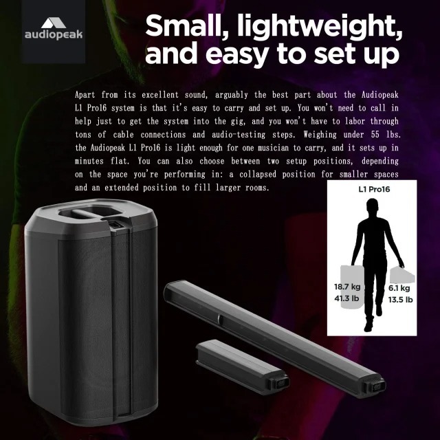 AUDIOPEAK - Portable PA System