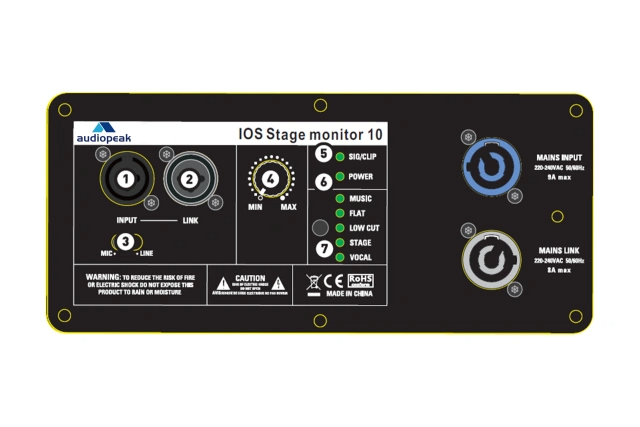 Moni-115A Stage Monitor loudspeaker