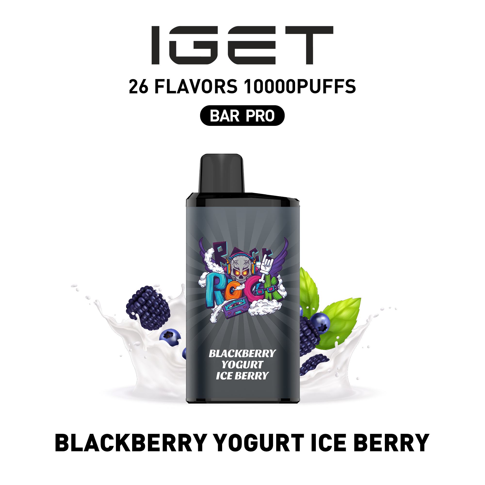 IGET Bar Pro - Blackberry Yogurt Ice Berry
