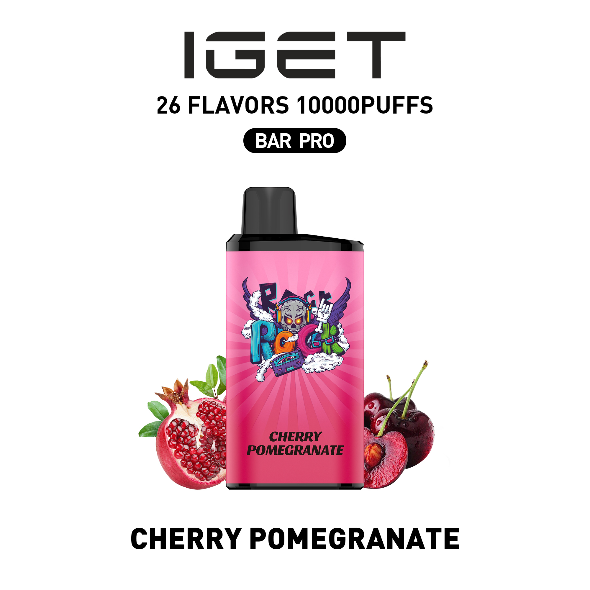 IGET Bar Pro - Cherry Pomegranate