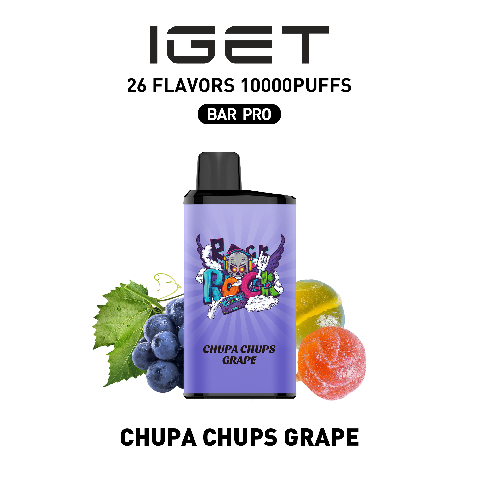 IGET Bar Pro - Chupa Chups Grape