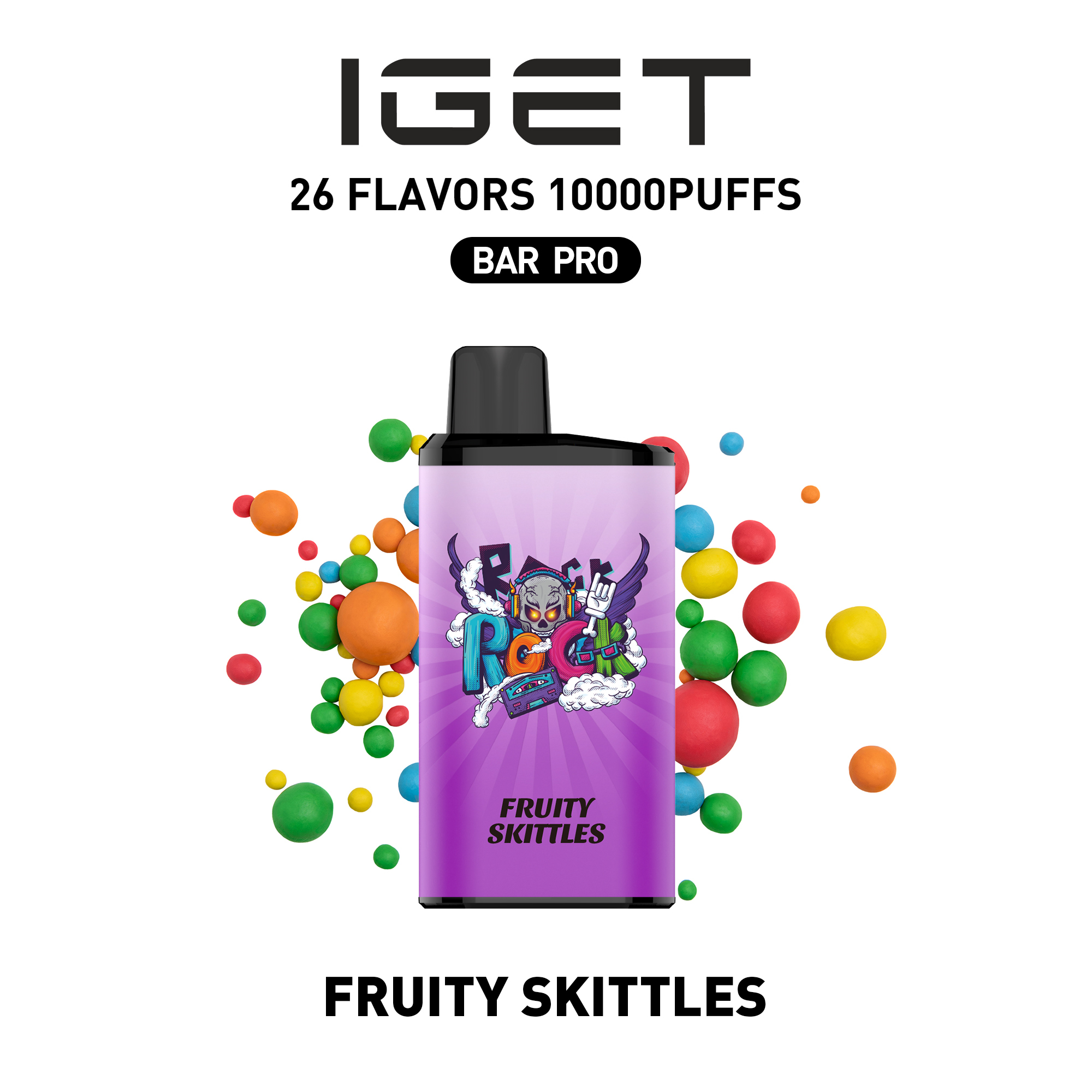IGET Bar Pro - Fruity Skittles
