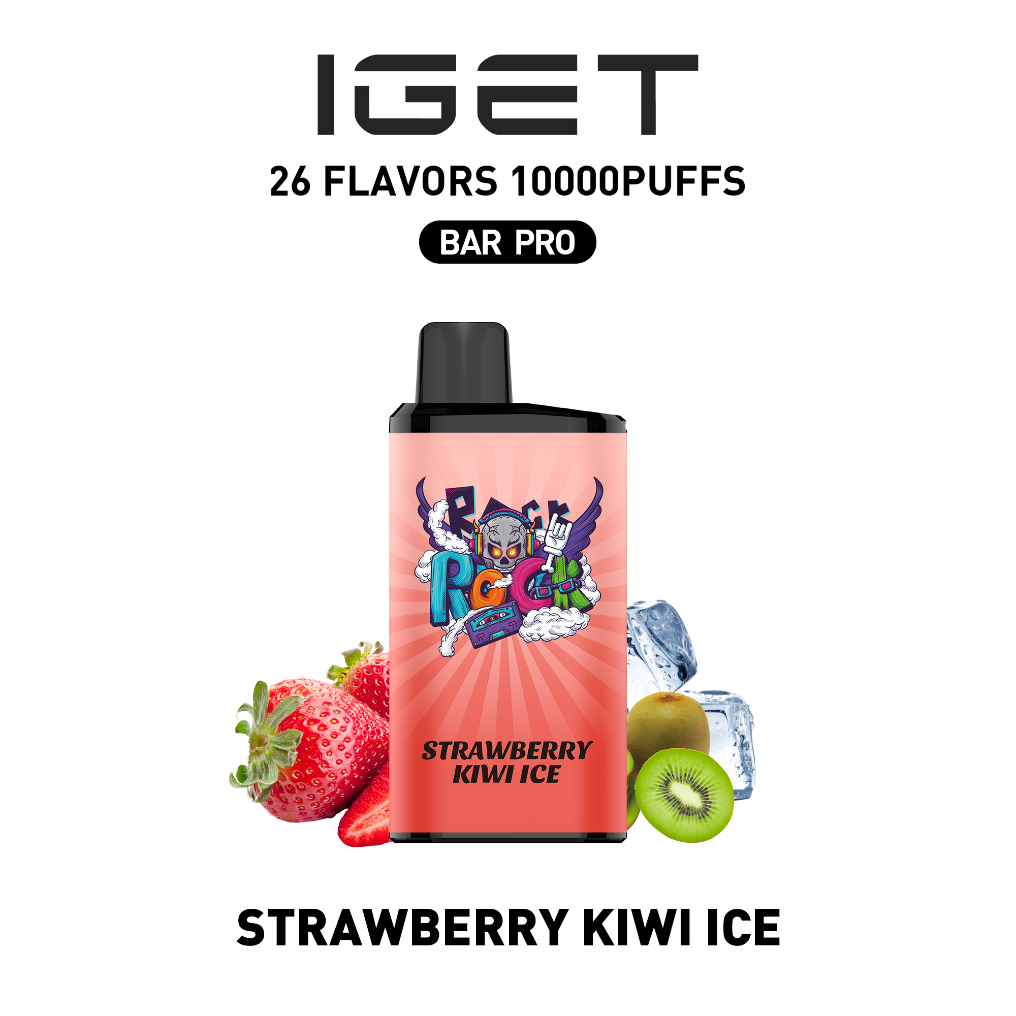 IGET Bar Pro - Strawberry Kiwi Ice