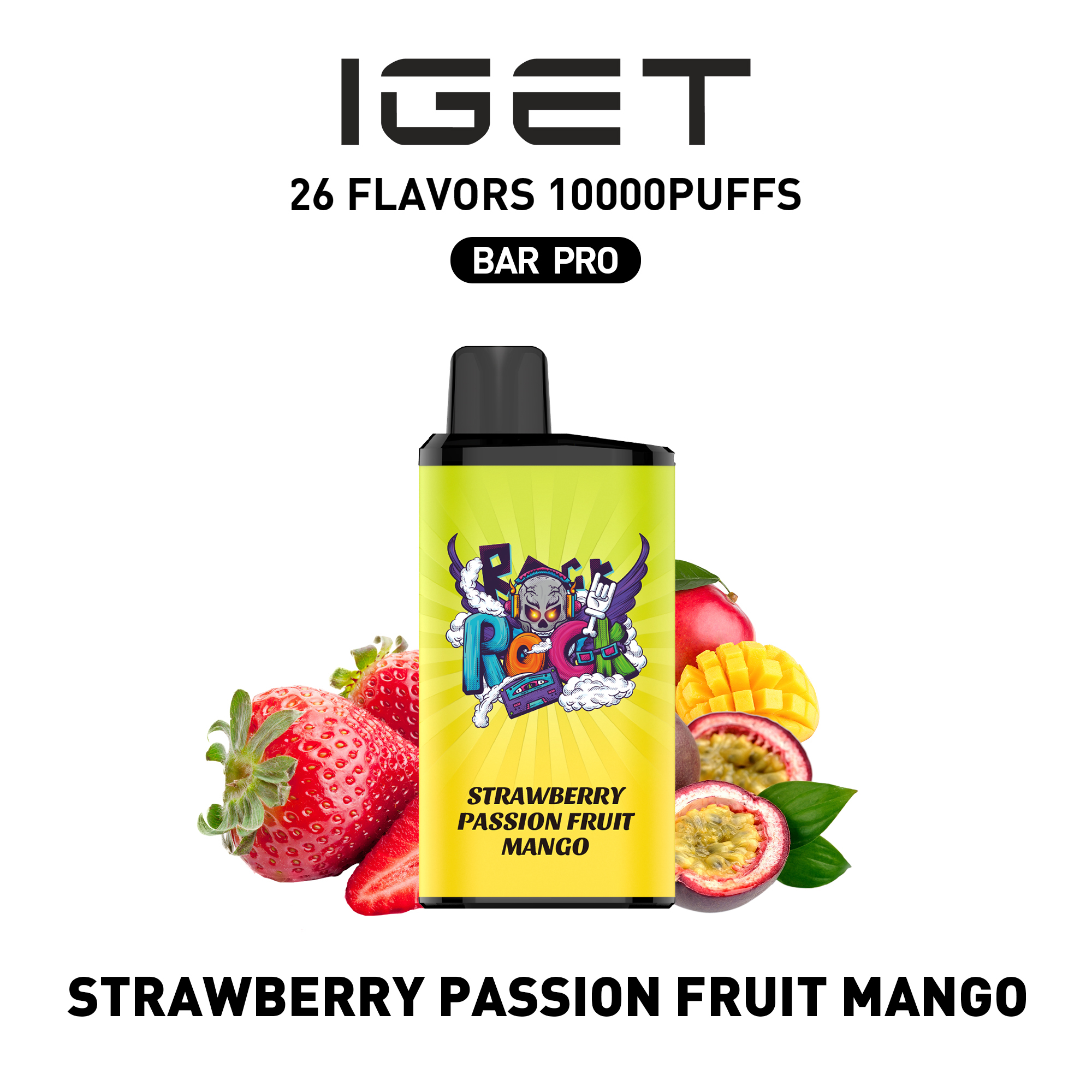 IGET Bar Pro - Strawberry Passion Fruit Mango