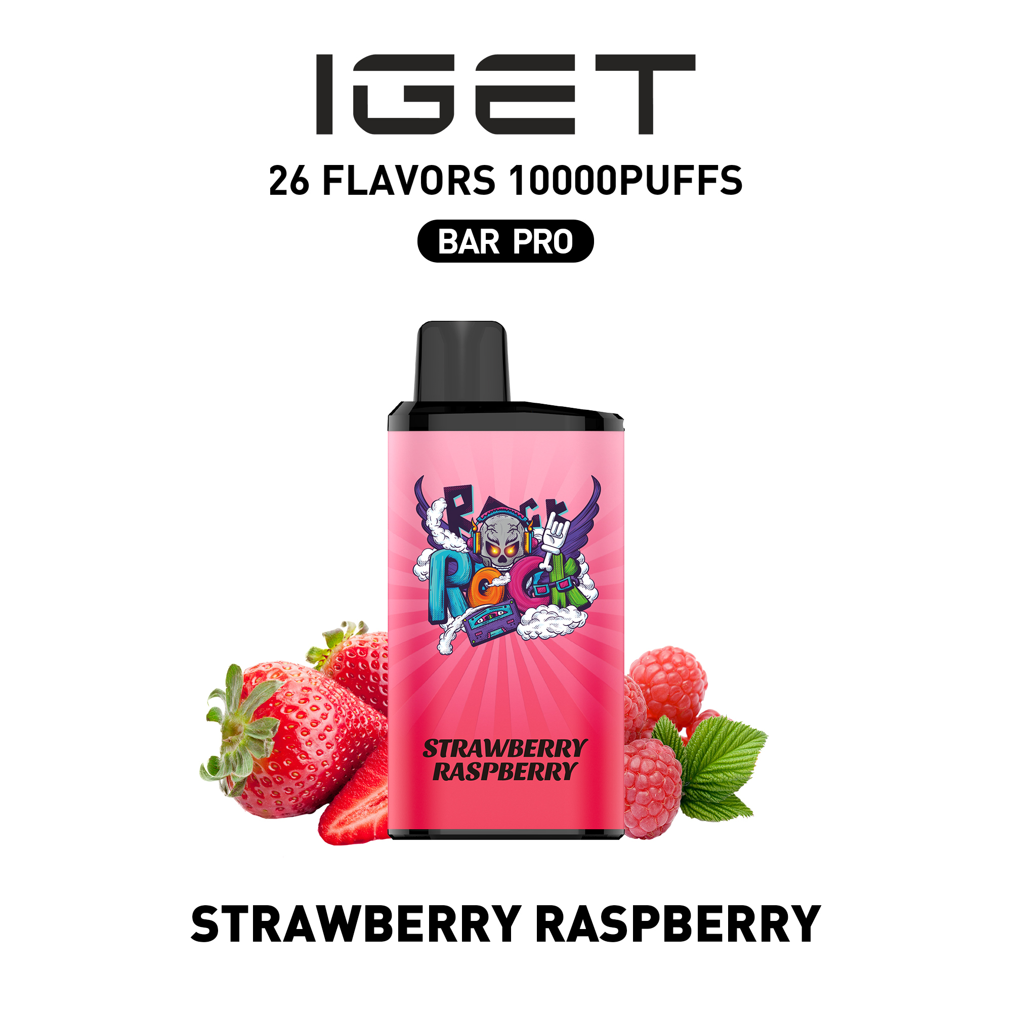 IGET Bar Pro - Strawberry Raspberry
