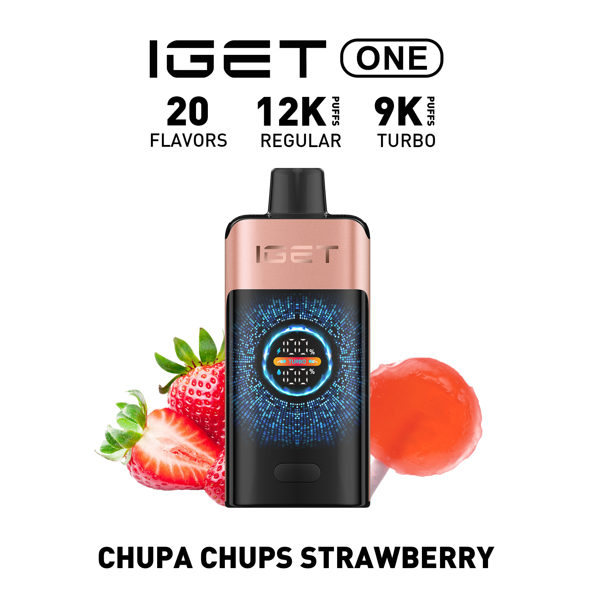IGET One - Chupa Chups Strawberry