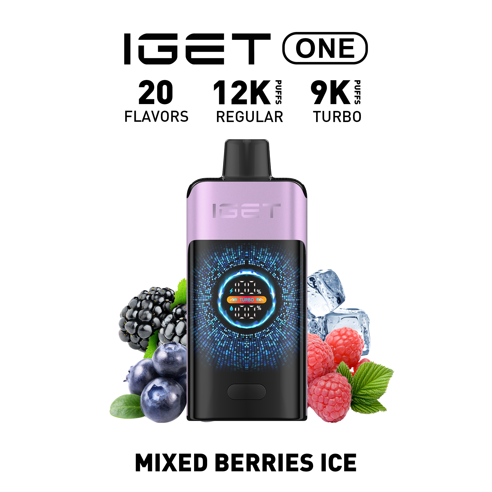 IGET One - Mixed Berries Ice