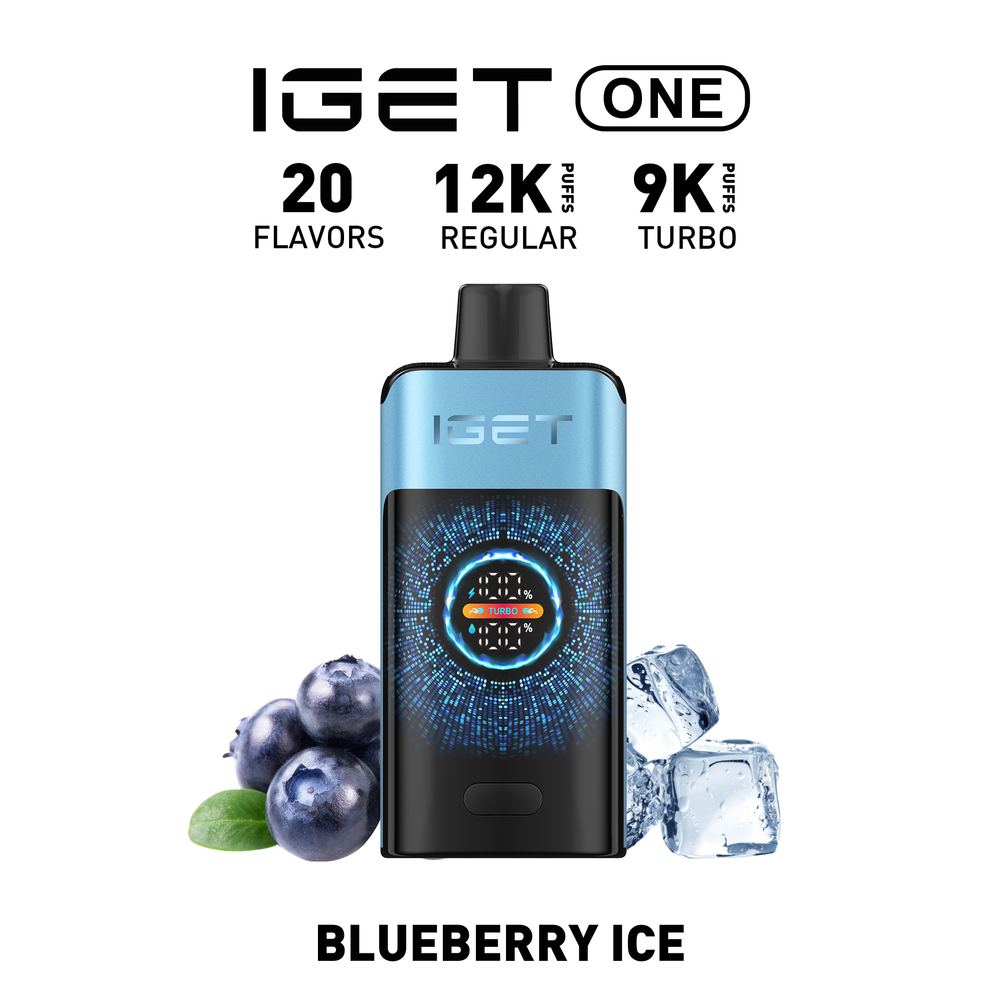 IGET One - Blueberry Ice