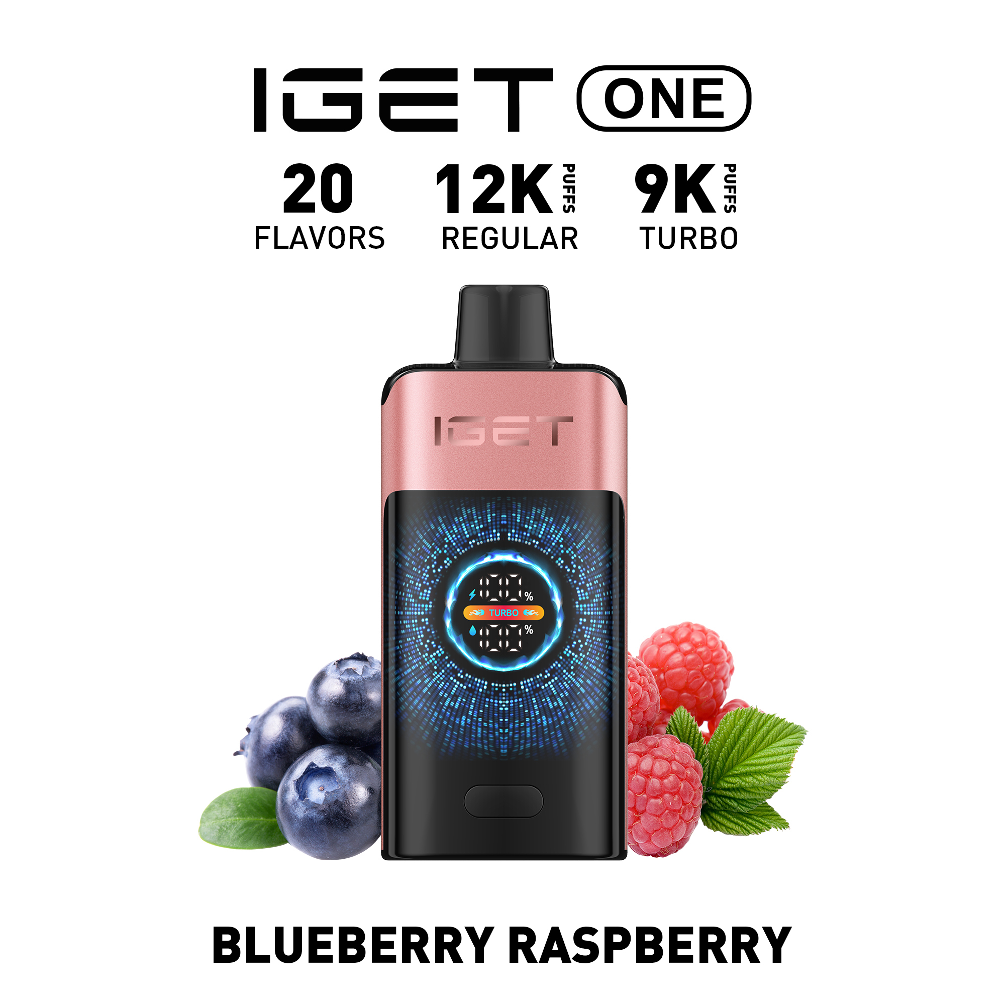 IGET One - Blueberry Raspberry