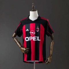 Retro AC Milan 00/02 Home Jersey