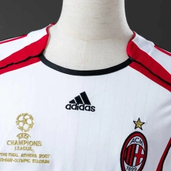 Retro AC Milan 06/07 Away Long sleeves Jersey