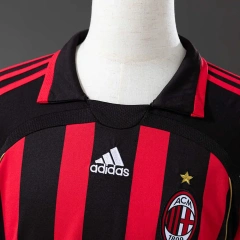 Retro AC Milan 06/07 Home Long sleeves Jersey